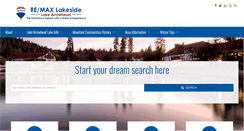 Desktop Screenshot of lakearrowheadremax.com